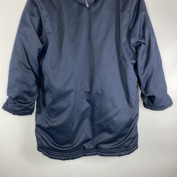 VINTAGE Military B-940 Blue Fur Hooded Puffer Puffy Jacket Men’s XL - Picture 5 of 15